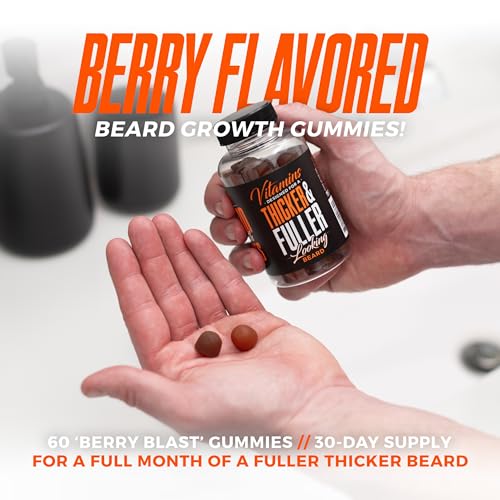 Gomitas para crecimiento de barba Wild Willies nutritivas