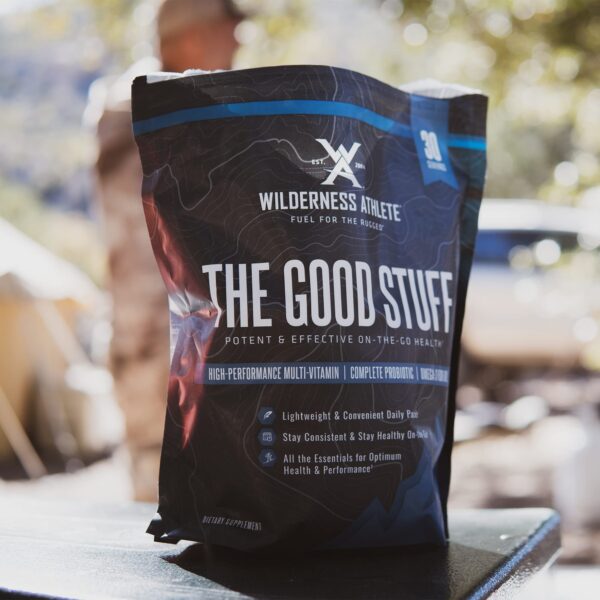 Etiqueta del producto con componentes