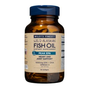 Version 1.0.0 Frasco Wiley's Finest Aceite de Pescado Alaska Peak EPA
