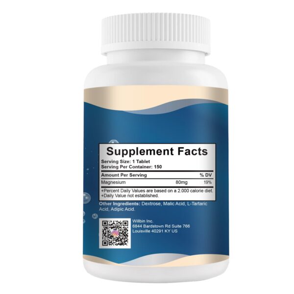 Envase con etiqueta y especificaciones