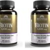Frasco Windmill Biotin 5000 mcg frente