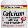 Frasco Windmill Calcio 600 mg Tabletas