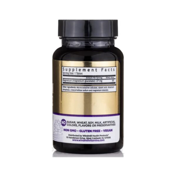 Windmill Magnesium Gluconate etiqueta del producto
