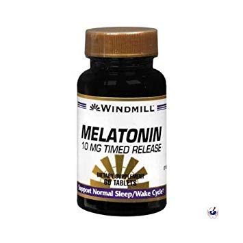 Windmill melatonina 10 mg tabletas liberación controlada 60 unidades