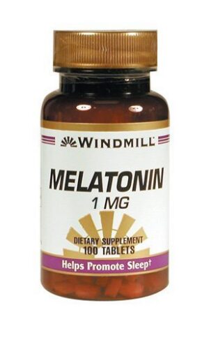 Windmill melatonina 1mg paquete de 3 frascos
