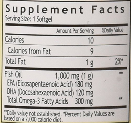 Frasco Windmill Omega-3 con etiqueta