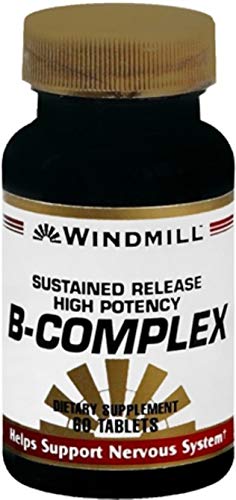 Windmill tableta complejo B liberacif3n prolongada paquete 3