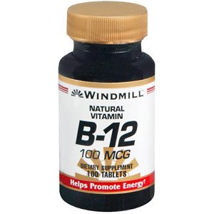 Version 1.0.0 Windmill vitamina B-12 100mcg envase 100 tabletas
