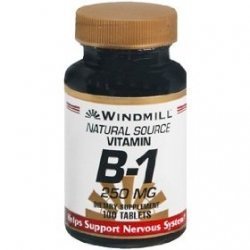 Windmill tabletas vitamina B-1 100 mg frasco