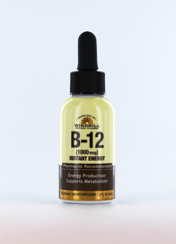 Windmill vitamina b12 líquido 1000 mcg 2 oz botella
