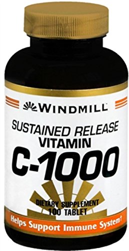 Windmill vitamina c 1000mg tabletas liberación prolongada paquete doble