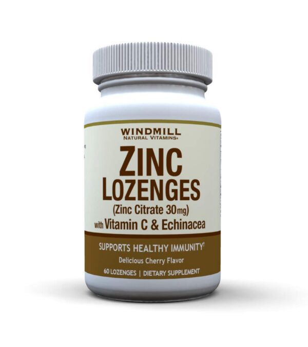 Frente de Windmill zinc lozenges