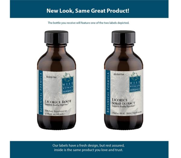 lateral empaque Wise Woman Regaliz extracto sólido 4:1