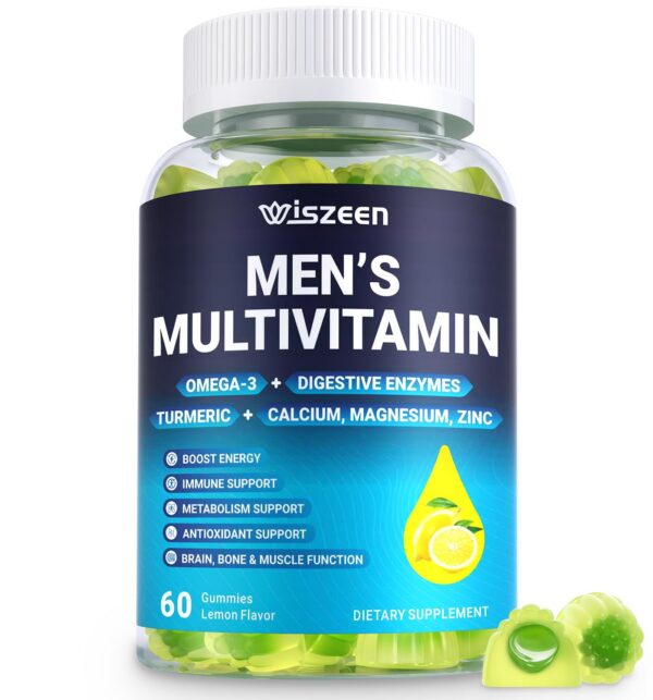 Botella de Wiszeen gomitas multivitamínicas