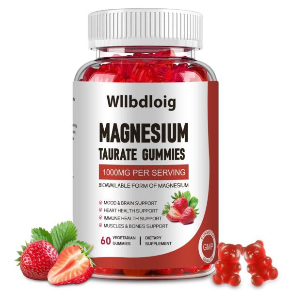 Gomitas Wllbdloig magnesio taurato frente
