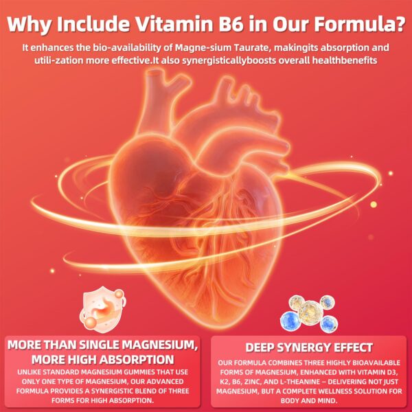 Etiqueta del empaque de gomitas magnesio