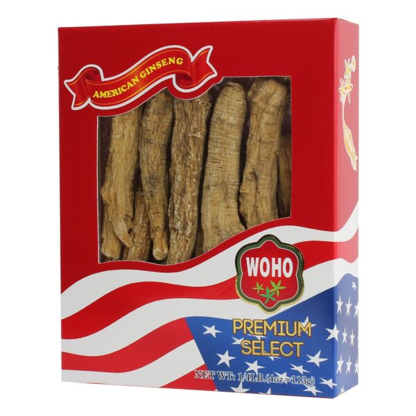 Paquete de Ginseng Americano WOHO Jumbo XL 4 onzas