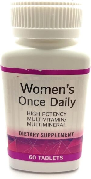 Version 1.0.0 Frontal de la caja: Womens Once Sin Gluten Tabletas