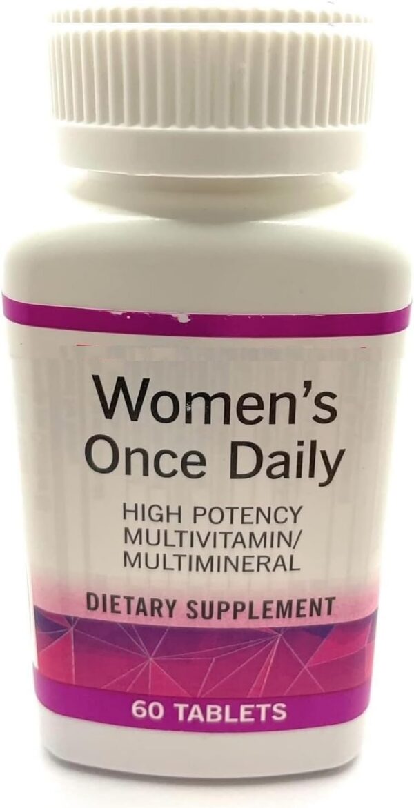 Frontal de la caja: Womens Once Sin Gluten Tabletas