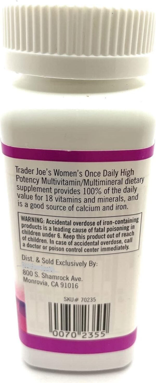 Vista lateral del envase de tabletas sin gluten