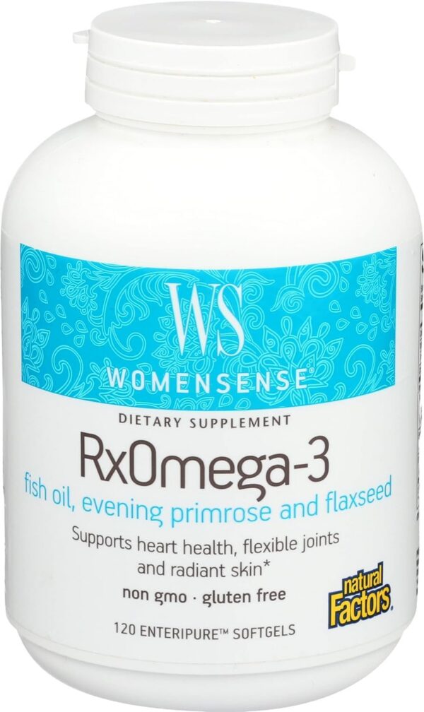 Version 1.0.0 WomenSense RxOmega-3 suplemento aceite de pescado mujer