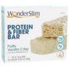 Barra WonderSlim proteina y fibra sabor Fluffy Vanilla Crisp