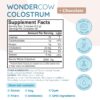 WonderGlow colostro con biotina para cabello piel y uñas