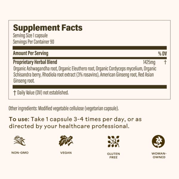 Version 1.0.0 Frente del envase 90 cápsulas