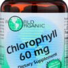 World Organic Clorofila 100 mg frasco de cápsulas 60 unidades