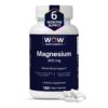 Frente del envase WOW Magnesium 400 mg