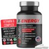 Version 1.0.0 Frontal de X-Energy B Complex en botella