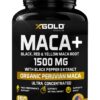 X Gold Health cápsulas maca orgánica 1500 mg 150 unidades