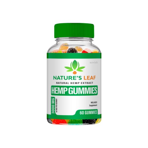 Version 1.0.0 Frente de Xevich Nature’s Leaf Gummies