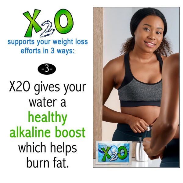 X2O sachet – vista interior