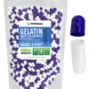 XPRS Nutra cápsulas gelatina bovina púrpura blanco tamaño 1 1000 unidades