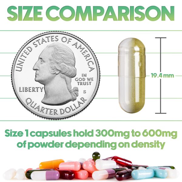 Cápsulas vacías en blister