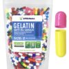 cápsulas vacías gelatina bovina tamaño 2 colores múltiples