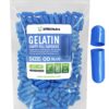 Cápsulas vacías azul tamaño 00 para suplementos DIY