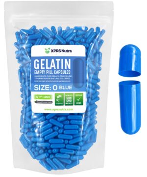 Version 1.0.0 Frente de cápsulas vacías tamaño 0