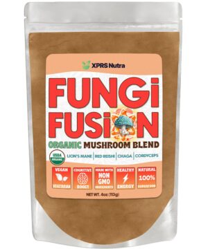 XPRS Nutra mezcla polvo de hongos orgánicos para energía y mente