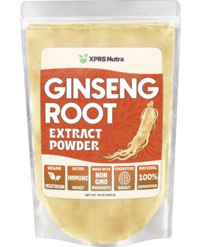 XPRS Nutra polvo ginseng raíz bolsa 16 onzas