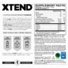 Etiqueta Xtend BCAA Powder