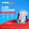 Frasco de Xtend BCAA Powder mostrando el sabor AirHeads