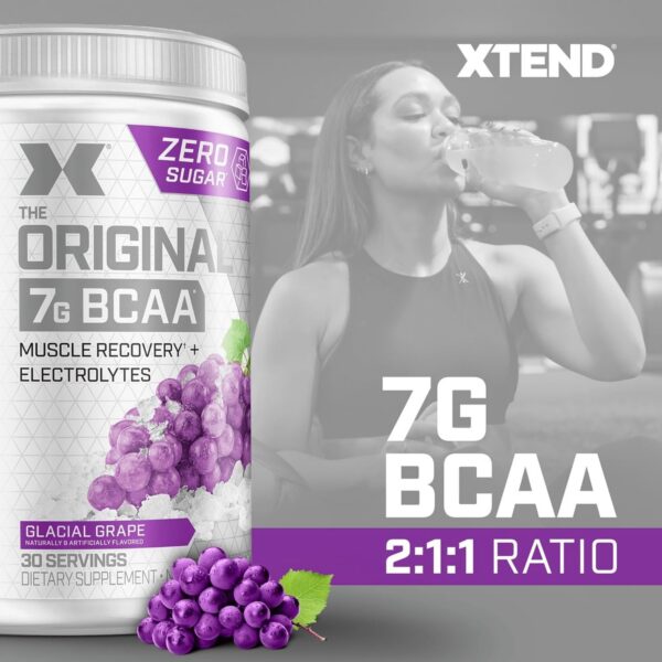 Contenido de BCAA y L-Glutamina en polvo