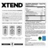 Etiqueta XTEND BCAA Fruta Punch