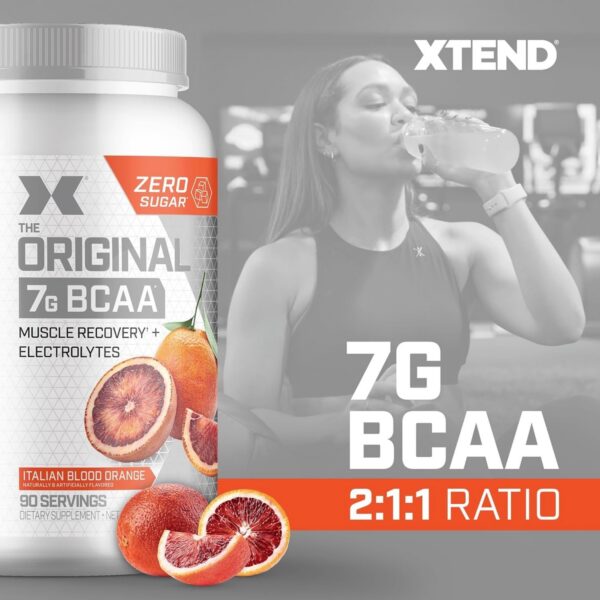 Etiqueta nutricional de Xtend BCAA