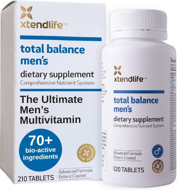 Frasco de Xtendlife Total Balance para hombres