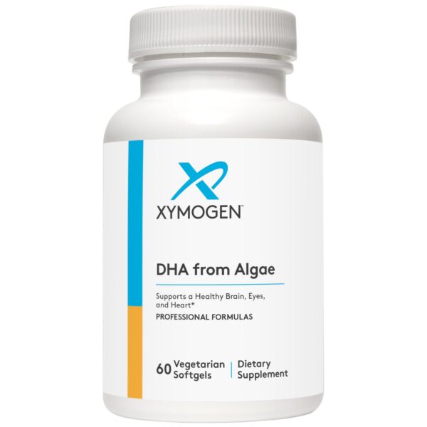 XYMOGEN DHA de algas - etiqueta frontal