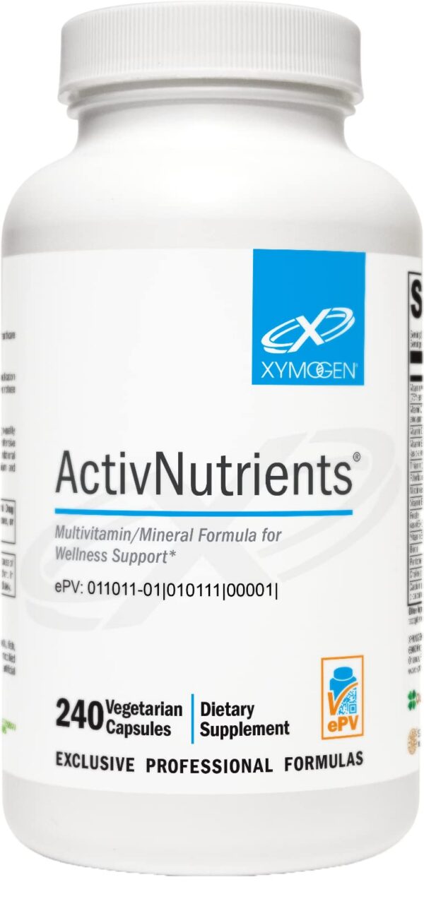 Version 1.0.0 XYMOGEN ActivNutrients multivitamínico con hierro y cobre