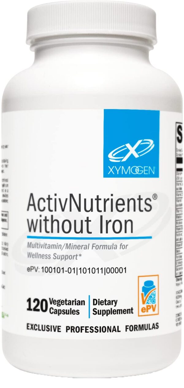 Version 1.0.0 XYMOGEN ActivNutrients Multivitamínico Sin Hierro